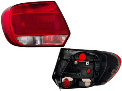 Lanterna Gol 13/15 Bicolor TE (Modelo Arteb, C/Retroneblina)