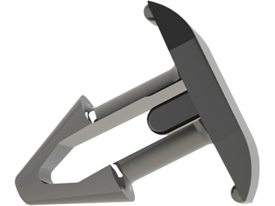 Grampo borracha capo corolla hilux sw4