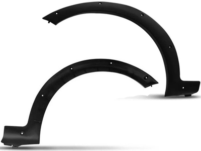 Moldura paralama palio weekend strada 98 01 de preto