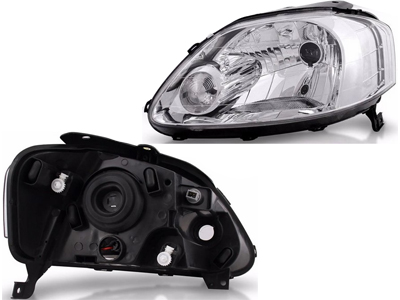 Farol fox 03 09 le foco simples mascara cromada 029c6d67 1064 402c adb3 d74393541758