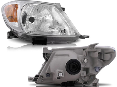 Farol Hilux 05/08 LD (Pisca Âmbar)