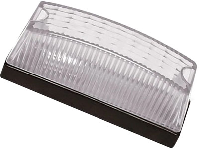 Lanterna universal tipo palitao retangular cristal tras