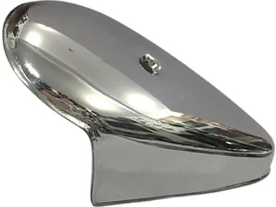 Capa Lente Lanterna Fusca 71/ Cromada Diant. (Metal)