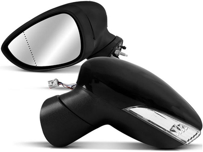 Retrovisor ext new fiesta 11 le eletrico preto c seta