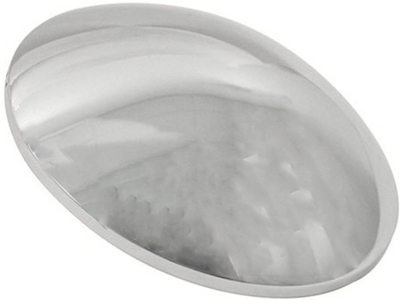 Calota Fusca/Kombi Cromada Lisa (Metal, 5 Furos)