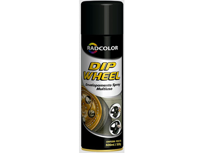 Spray Dip Wheel Envelopamento Grafite (500 Ml - 320 Gramas)