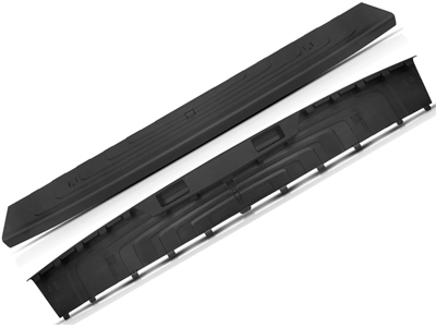 Parachoque Traseiro Oroch 15/ (Pisante Preto)