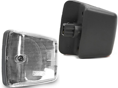 Lanterna lateral mbb atego ld cristal estribo c soquete