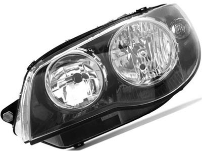 Farol Palio 04/ LE (Máscara Negra - Defletor Cromado)