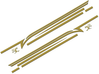 Faixa s 10 rodeio 2001 preto dourado jogo