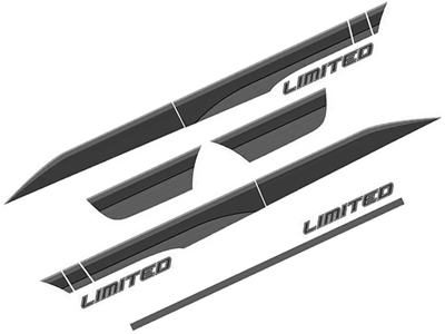 Faixa hilux limited edition cabine dupla 2015 jogo