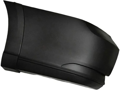 Ponteira parachoque saveiro 17 te preto text s refletor