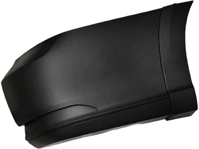 Ponteira parachoque saveiro 17 td preto text s refletor