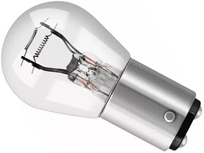 Lampada 2 polos desencontrados 24v 21 5w