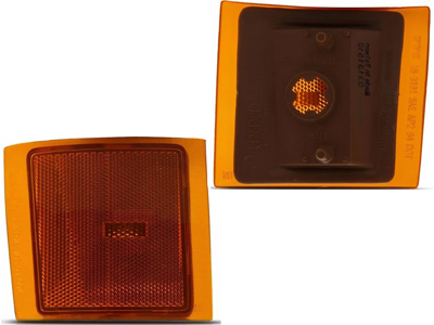 Lanterna silverado ambar de lateral inferior c lampada