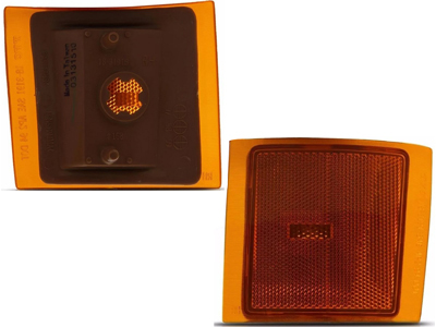 Lanterna silverado ambar dd lateral inferior c lampada