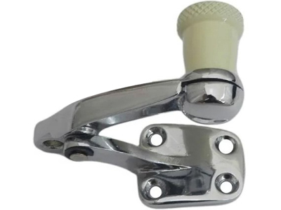 Trinco Vidro Lateral Fusca LD (Botão Bege)