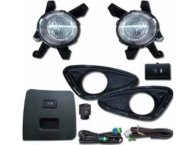 Kit farol auxiliar hb20 12 15 c chicotes teclas grades