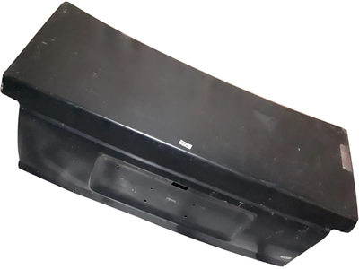 Tampa traseira omega 98 usada azul