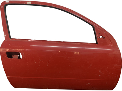 Porta astra 98 12 2p ld usada vermelha