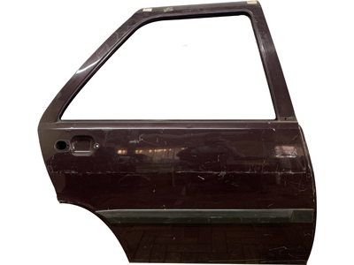 Porta tempra tipo 4p td usada vermelho vinho