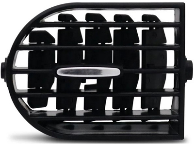 Difusor ar painel palio siena strada 13 preto ld lateral