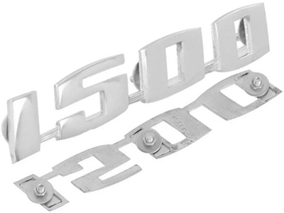 Emblema 1500 fusca metal cromado