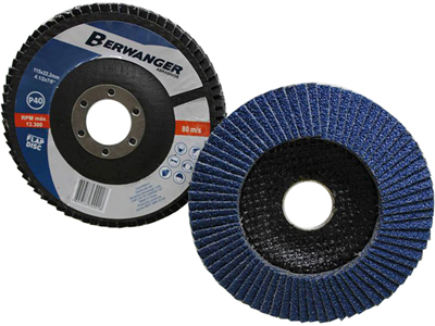 Disco flap linha berwanger grao 040 4 1 2 115mm