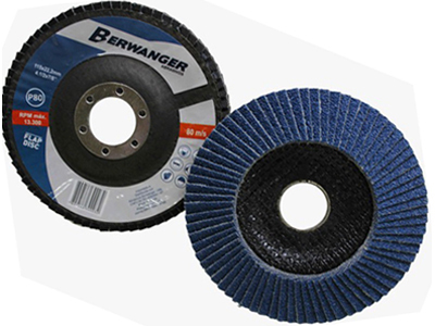 Disco flap linha berwanger grao 080 4 1 2 115mm