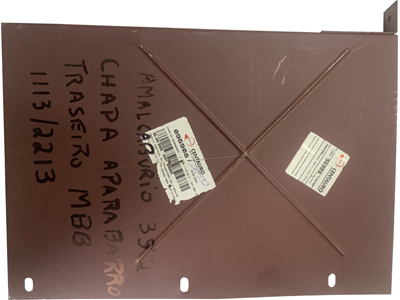 Chapa Apara Barro Traseiro MBB 1113/1313/1518/2013/2213