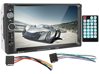 Central Multimídia Universal MP5 Tela LCD 7"