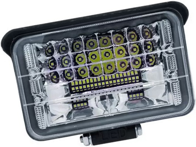 Farol Auxiliar Universal Milha Retangular (144W)