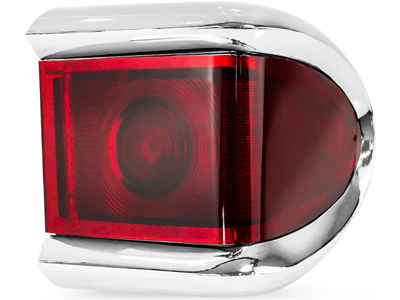 Lanterna rural f 75 willys vermelha td curva