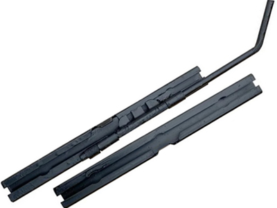 Carrinho deslize trilho banco fusca kit para 1 banco