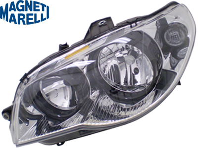 Farol Palio 04/ LE (Máscara Cromada - Defletor Preto)