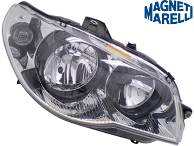 Farol Palio 04/ LD (Máscara Cromada - Defletor Preto)