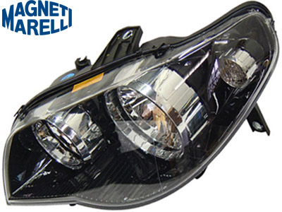 Farol Palio 04/ LE (Máscara Negra - Defletor Cromado)