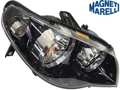 Farol Palio 04/ LD (Máscara Negra - Defletor Cromado)