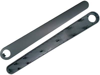 Descansa Braço Uno 10/ DD (Moldura Puxador Cinza, C/Furo)