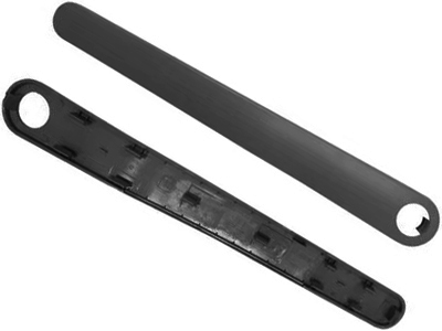 Descansa Braço Uno 10/ TE (Moldura Puxador Grafite, C/Furo)