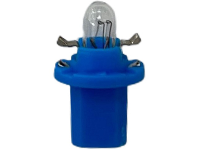 Lampada painel com soquete azul 12v 1 2w