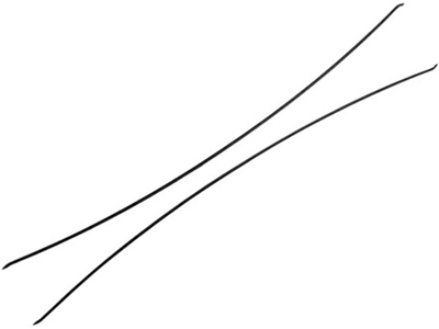 Friso Teto Passat (Preto - 2 Peças)