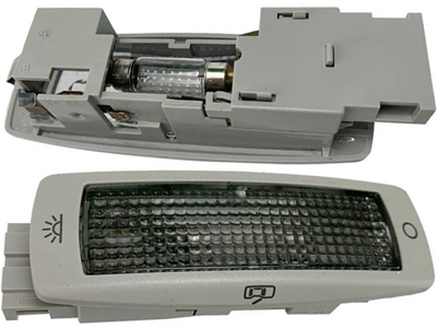 Lanterna teto golf bora polo fox gol jetta tiguan cinza