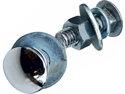 Kit Parafuso Cromado Parachoque A-10/C-10/C-14/D-10