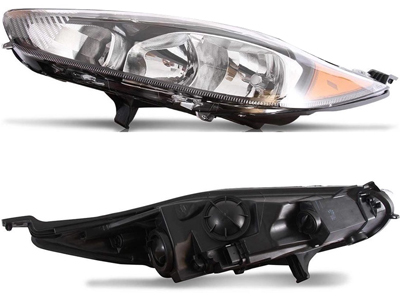Farol new fiesta hatch 13 17 le mascara negra pisca ambar