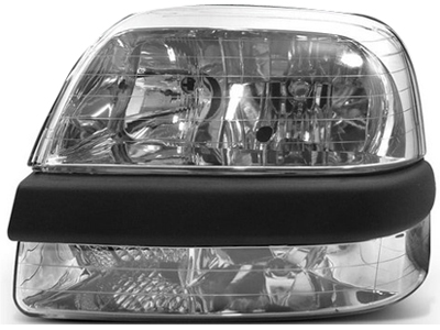 Farol doblo 01 09 le mascara cromada c auxiliar ddd4d95a 4a52 45a0 89c2 0ce34ae8f4f0