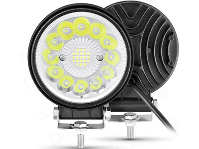 Farol Auxiliar Universal Milha Redondo (33 Leds, 99W)