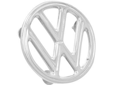 Emblema vw capo fusca metal cromado