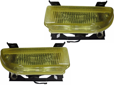 Farol auxiliar gol 95 99 le ld jogo lente raiada ambar