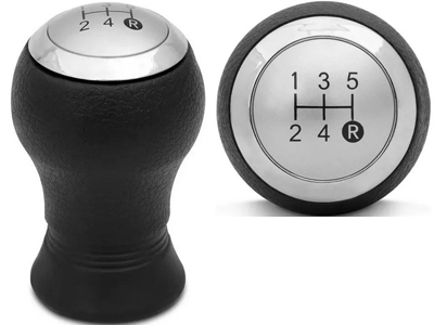 Bola cambio etios 12 5 marchas preta c acril prata